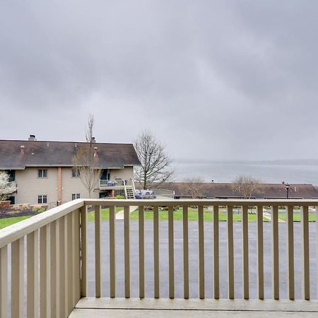 Lakefront Dewittville Condo With Private Deck! Exterior photo